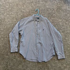 Ralph Lauren Men’s Classic Fit Striped Dress Shirt.
